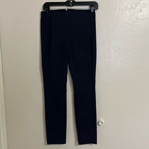Theory Navalane Neoteric Navy Blue Skinny Pants Womens Size 6